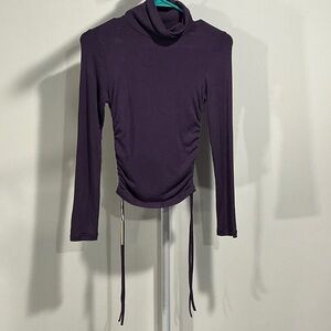 OGL Deep Purple Long Sleeve Turtleneck